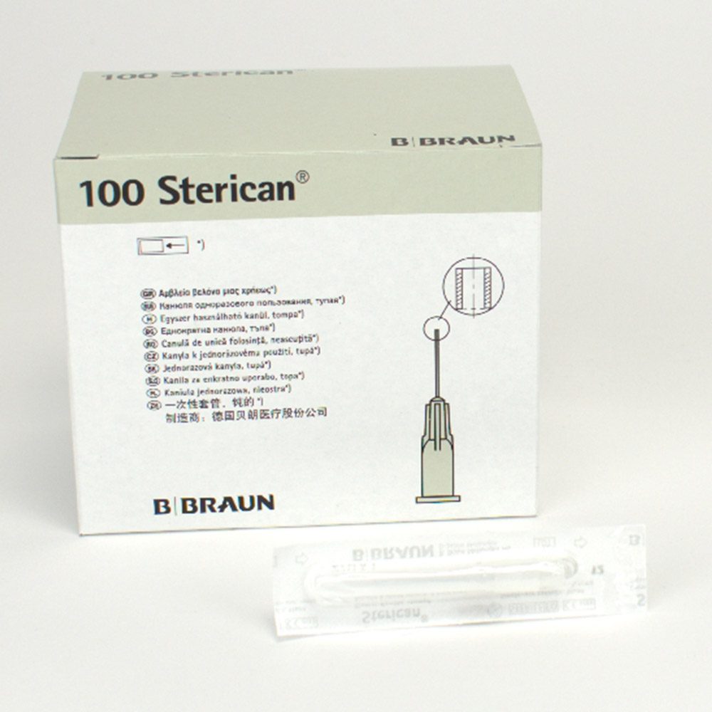 Sterican Einmalk. 0,4x25 27G 100St