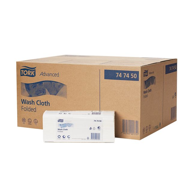 Tork Advanced Waschtuch gefaltet 6-lagig, Karton