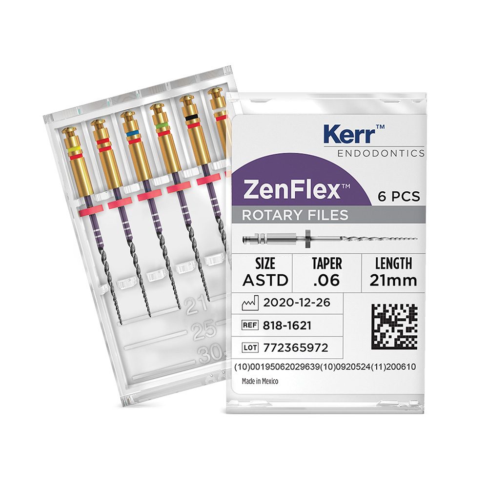 ZenFlex Niti Feile .06/21mm sort. 6St
