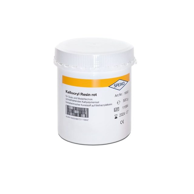 Kallocryl Resin rot Pulver 500g