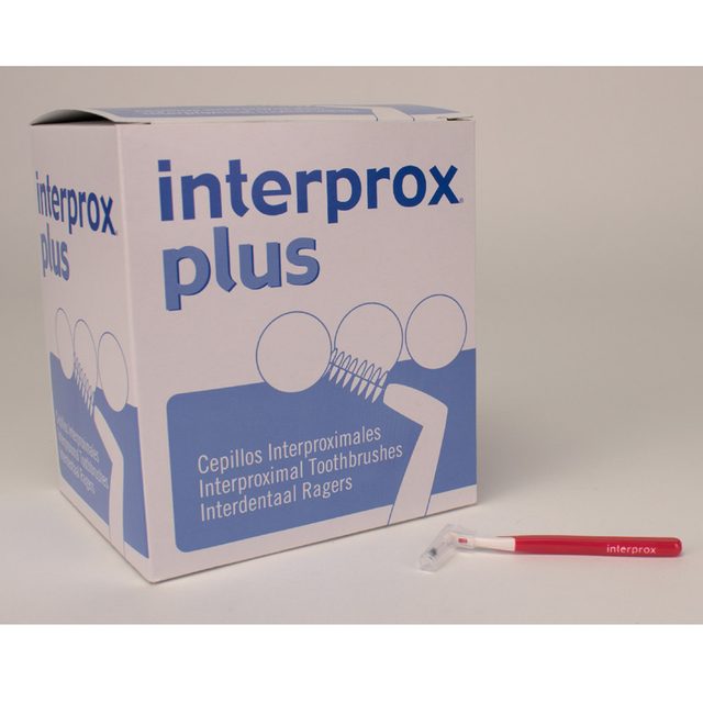 Interprox plus miniconcial rot 100St