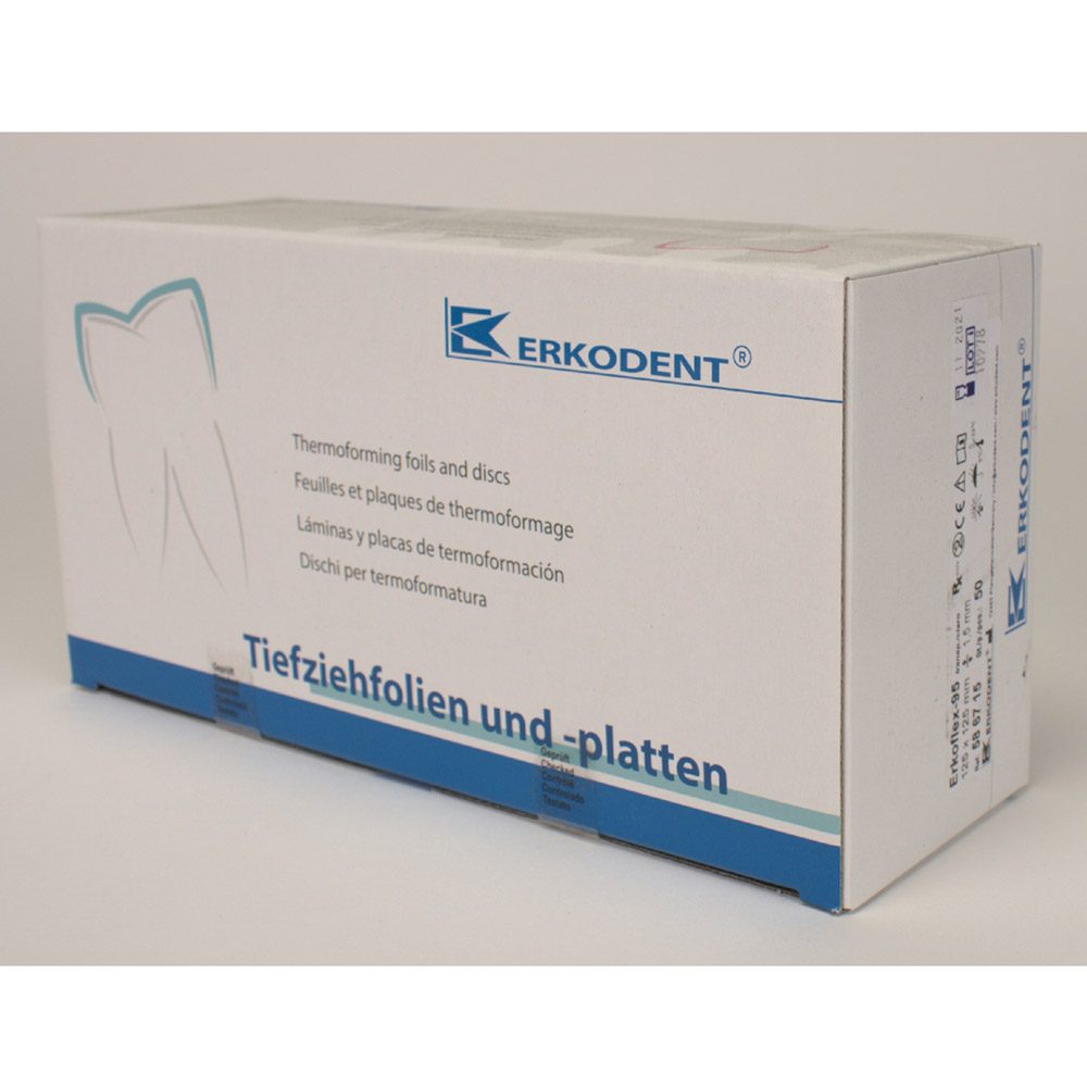 Erkoflex-95 1,5/125x125 transpa 50St
