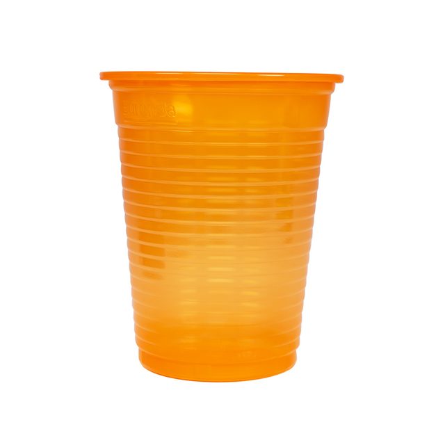 Monoart Trinkbecher orange 200cc  100St