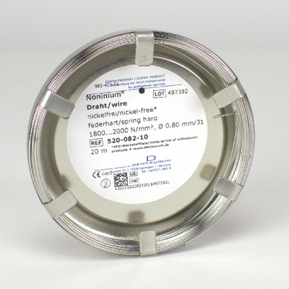 Noninium Draht fh 0,8mm 20mtr