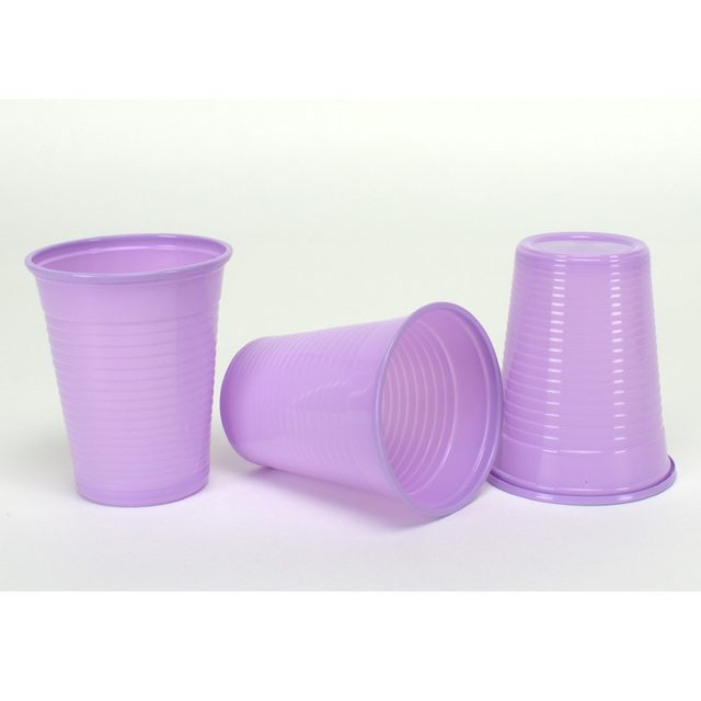 Mundspülbecher 200ml lila  3000St
