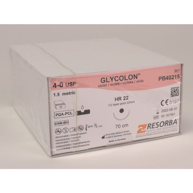Glycolon violett 4/0 HR22 2Dtz