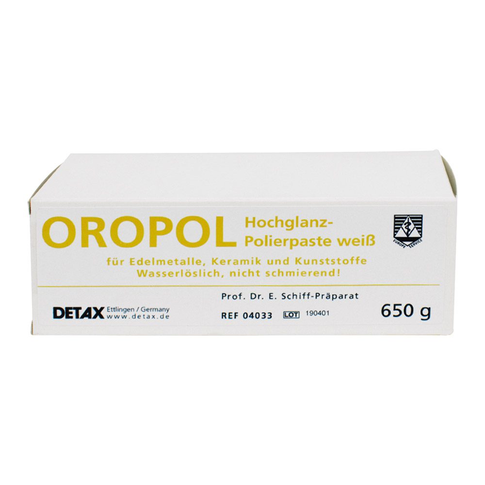 OROPOL Polierpaste weiss 650g
