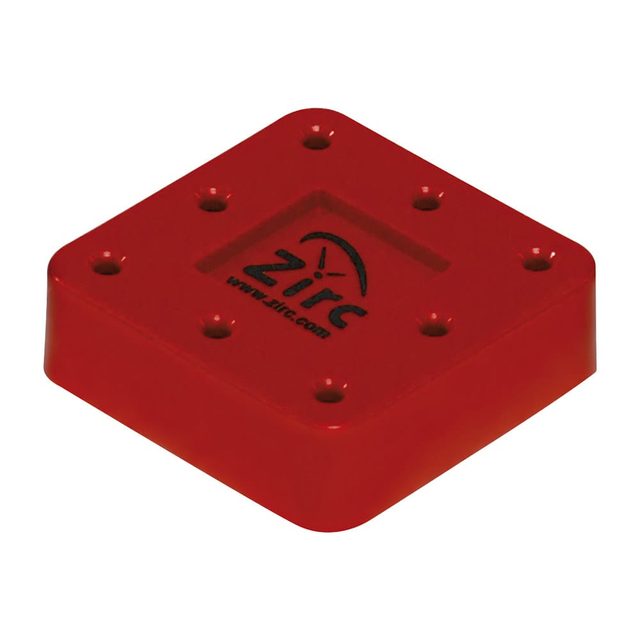 Bur Block 8-Loch magnetisch rot, Stück