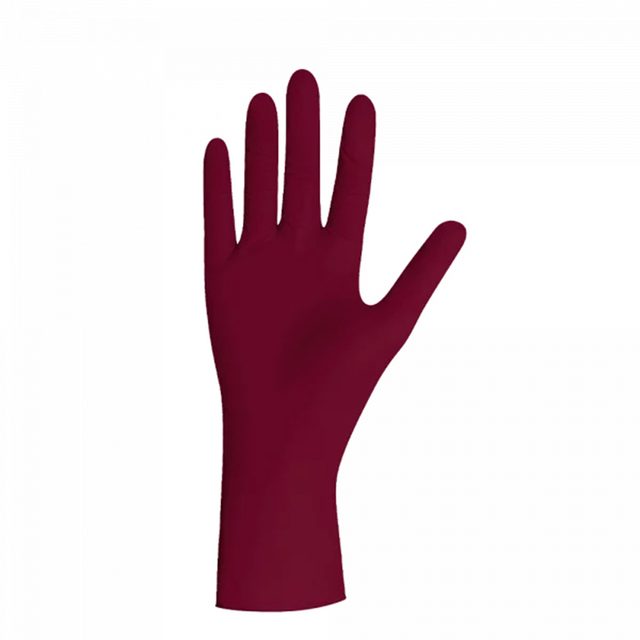 Unigloves BURGUNDY PEARL Nitril S 100St