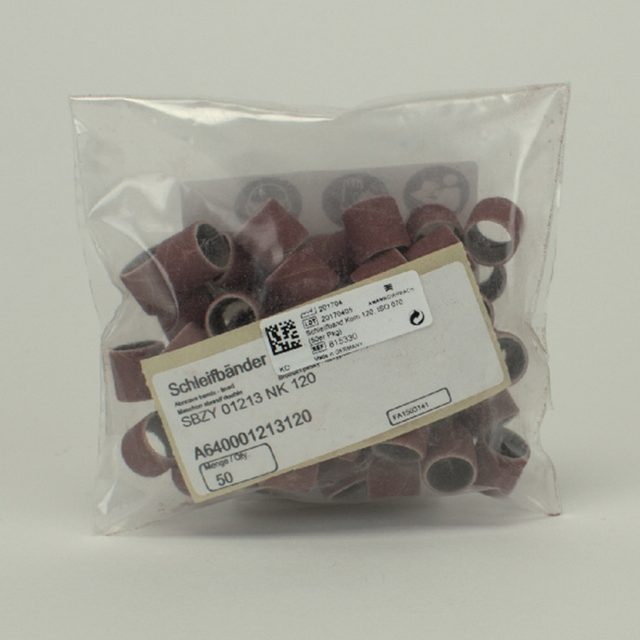 Schleifband 120er Korn Girrb 50St