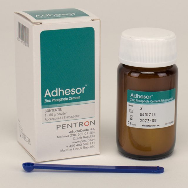 Adhesor Fb.2 gelb Pulver, 80 g Flasche