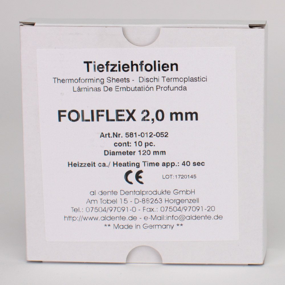 Foliflex transparent 2,0x120mm 10St