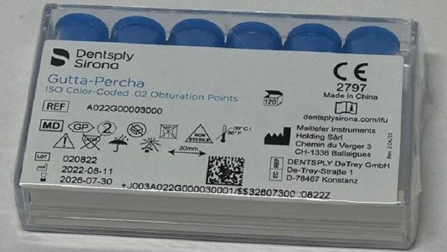 Guttaperchasp. 22G .02 030 120St