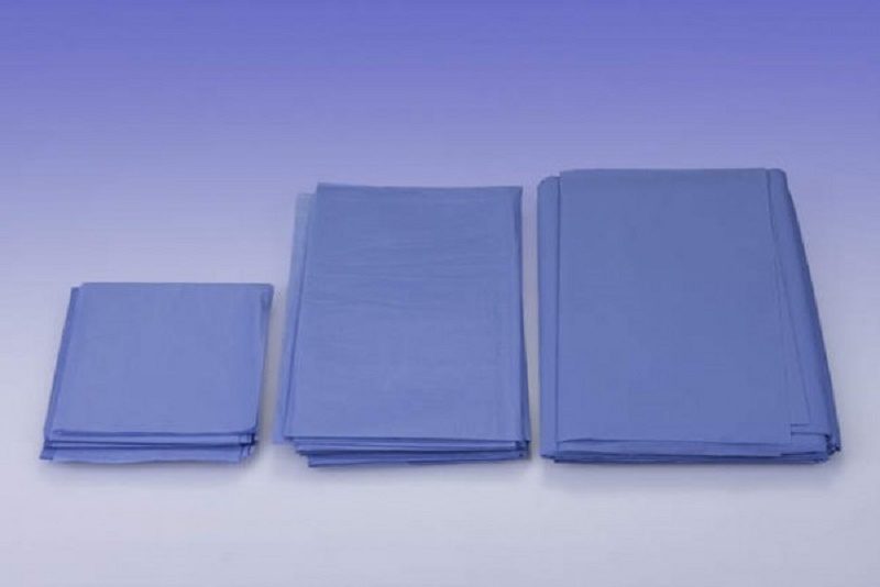 Abdecktuch steril 75x90cm h-blau 50St