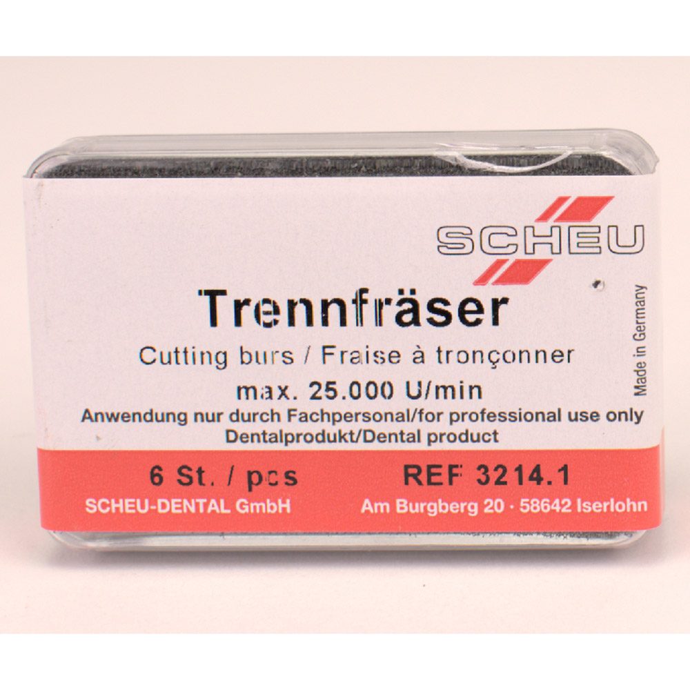 Trennfräser Scheu für Tiefziehtechnik, 6 Stück