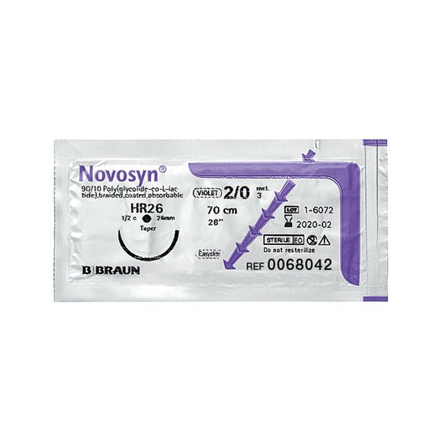 Novosyn 4/0 HR17 45cm 3Dtz
