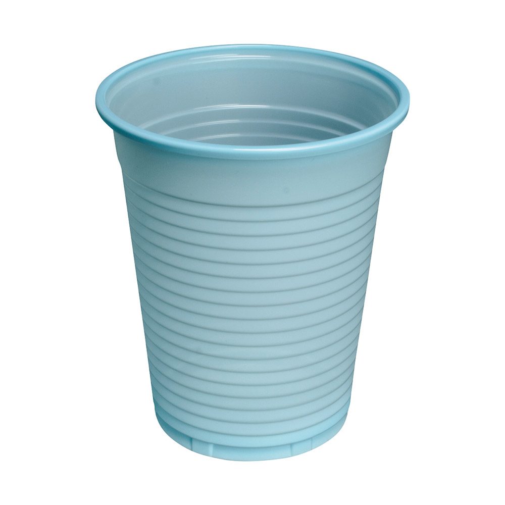 Monoart Trinkbecher h-blau 180ml 1000St