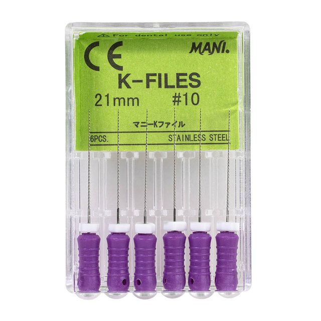 K-Feilen Mani 21mm Gr.010 6St