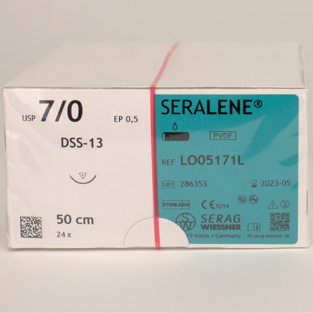 Seralene blau USP 7/0  DSS-13 2Dtz