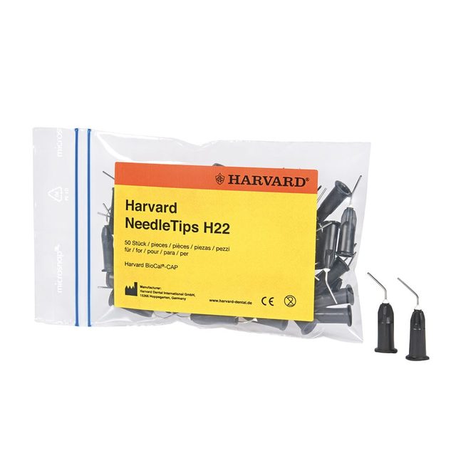 Harvard Needle Tips H22 für BioCal, 50 Stück
