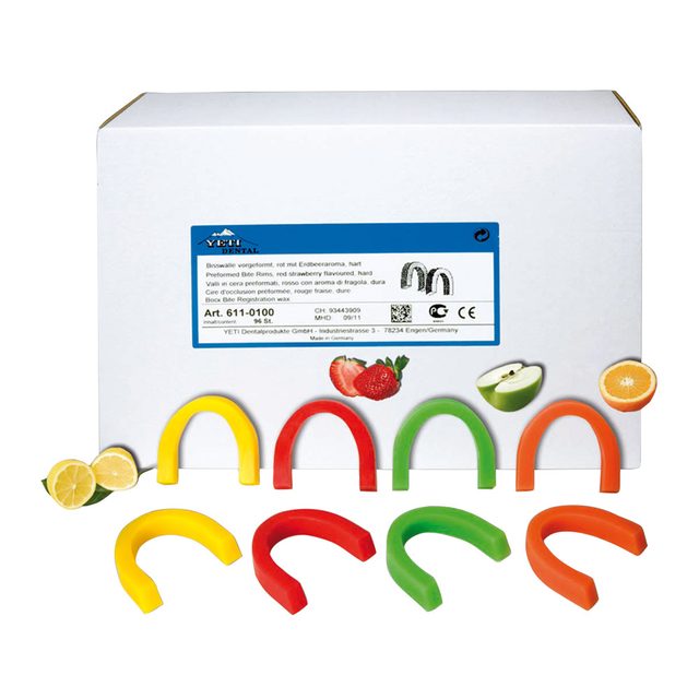 Bisswälle grün mittelhart Apfel, 96 Stück