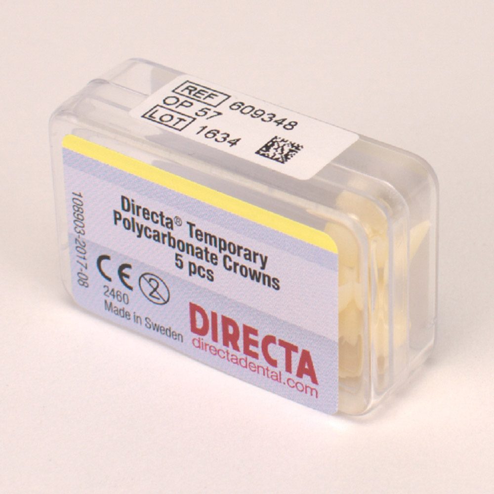 Directa-Kronen transluzent Nr. 57, 5 Stück