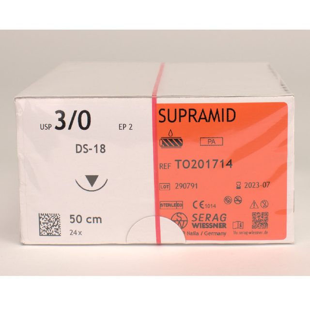 Supramid schwarz DS-18 EP3,0 2Dtz
