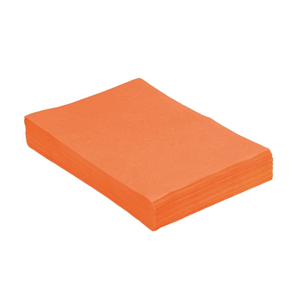 Traypapier orange 18x28cm 250St