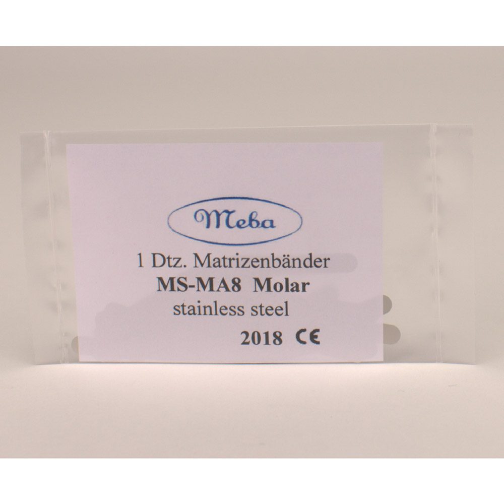 Matrizen Meba Nr. 8 ungelocht Dtz