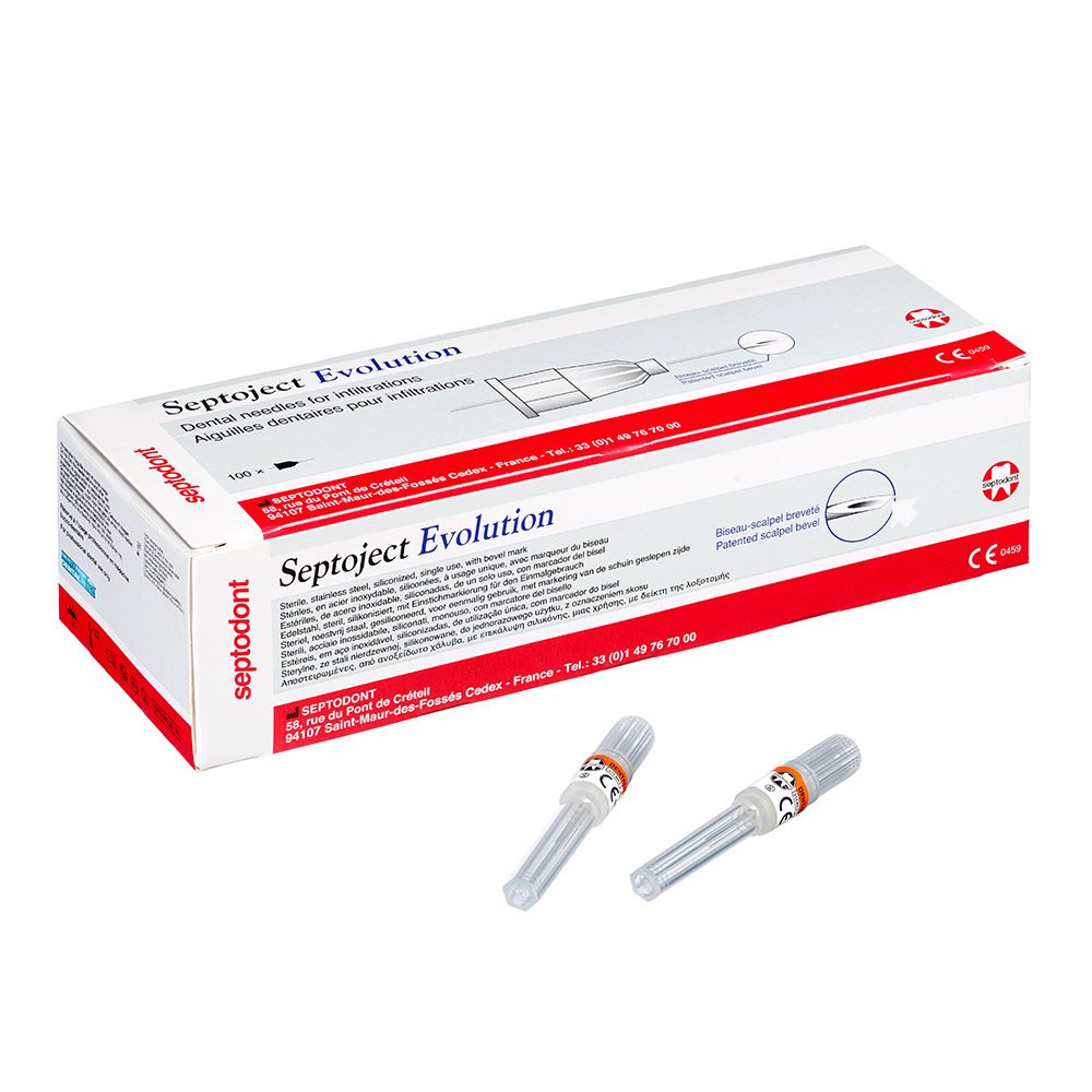 Septoject Evolution 27G 0,4x25mm kurz