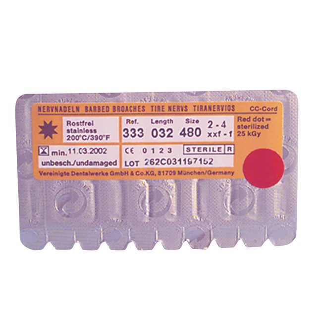 Nervnadeln CC-Cord 333/c schwarz 21 mm Satz