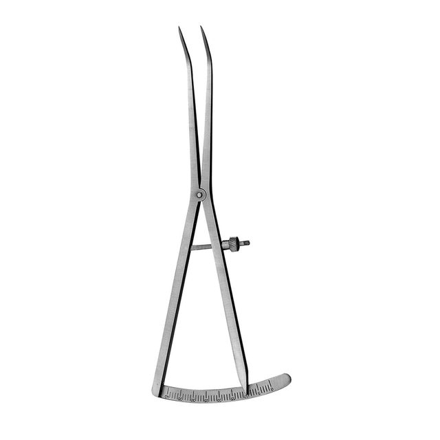 Messzirkel Castroviejo gerade 40mm  St