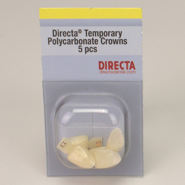 Directa-Kronen transluzent Nr. 13, 5 Stück