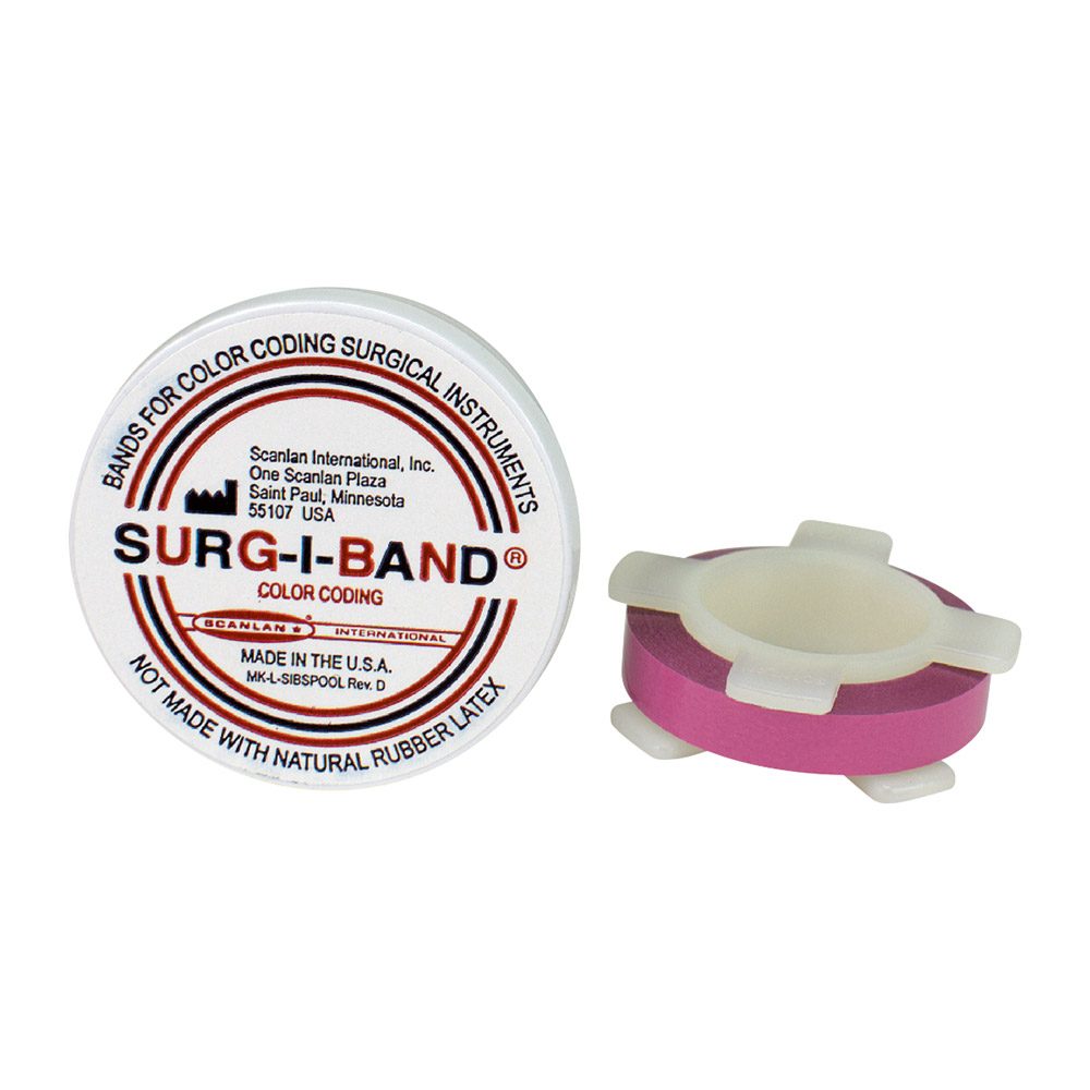 Surg-I-Band rosa 6,20m x 6mm Rolle