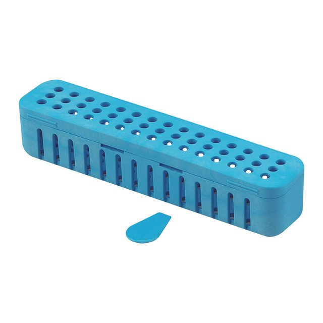Steri-Container Compact neon blau St