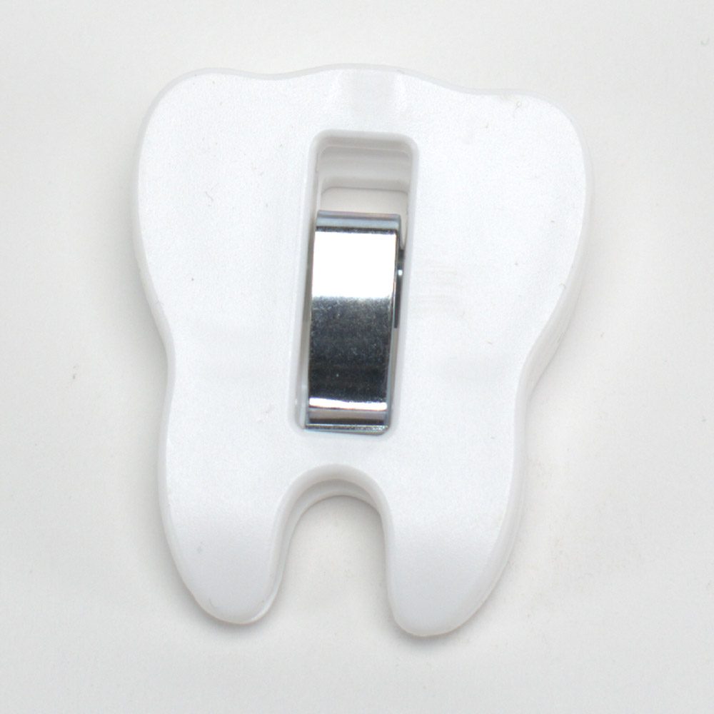 Zahnclip weiss St