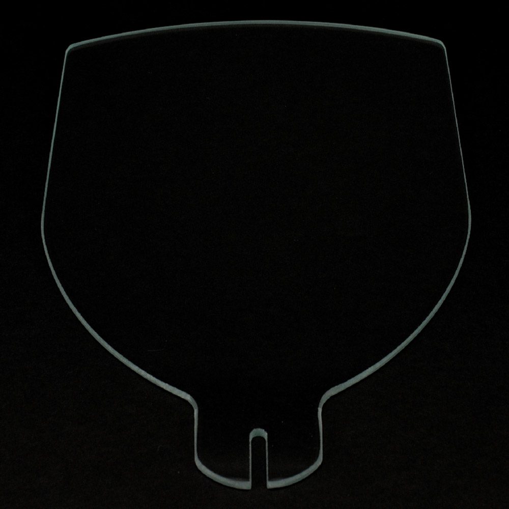 Einscheiben-Sicherheitsglas 230x160mm St
