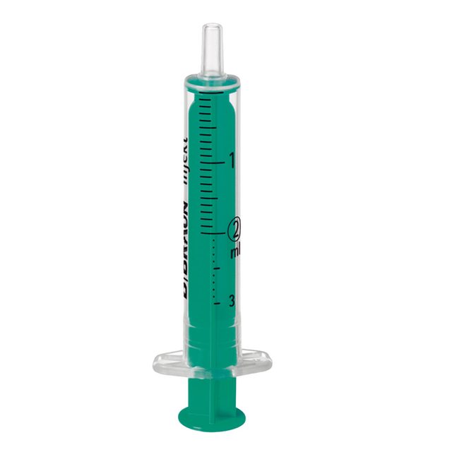 Einmalspritzen Luer 2 ml, 100 Stück