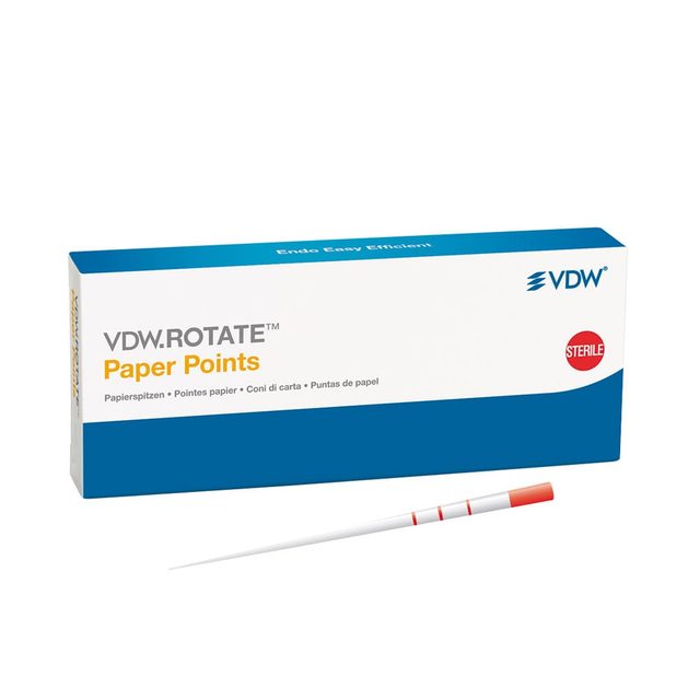 VDW Rotate Papierspitzen ISO 25.04, 180 Stück