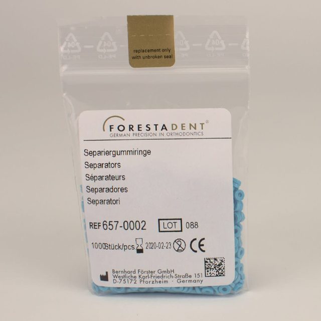 Separiergummiringe 2,1 mm 1000 St