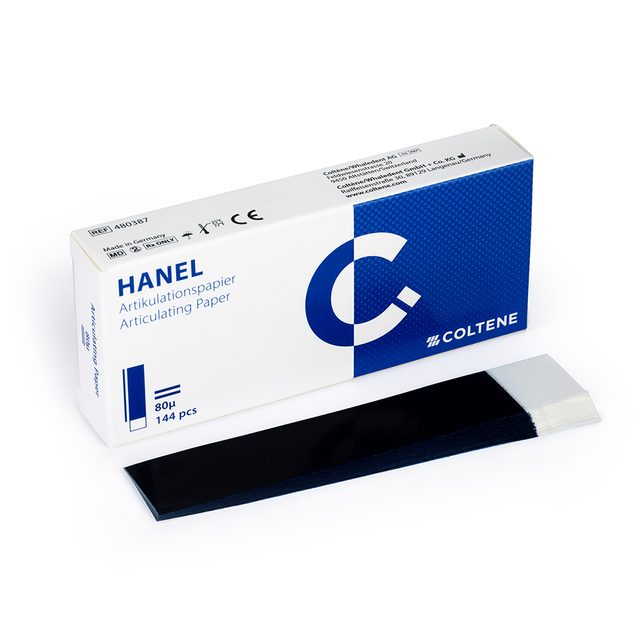 Artikulations-Papier blau/blau 80 µ, 144 Blatt