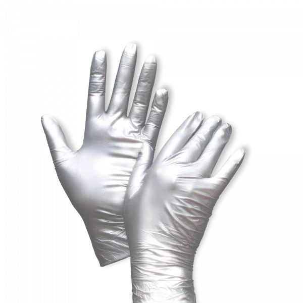 Unigloves FANCY SILVER Nitril M 100St
