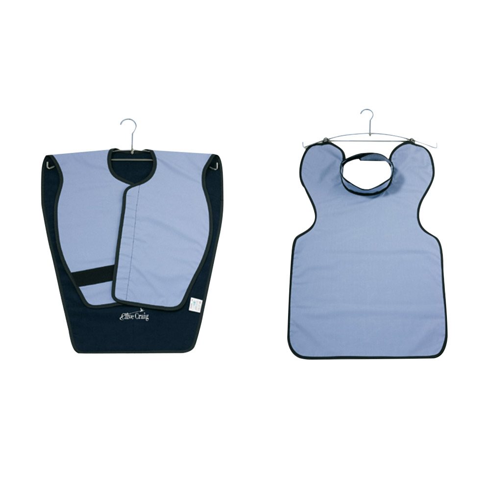 Röntgenschürze Poncho h-blau 0,5 St