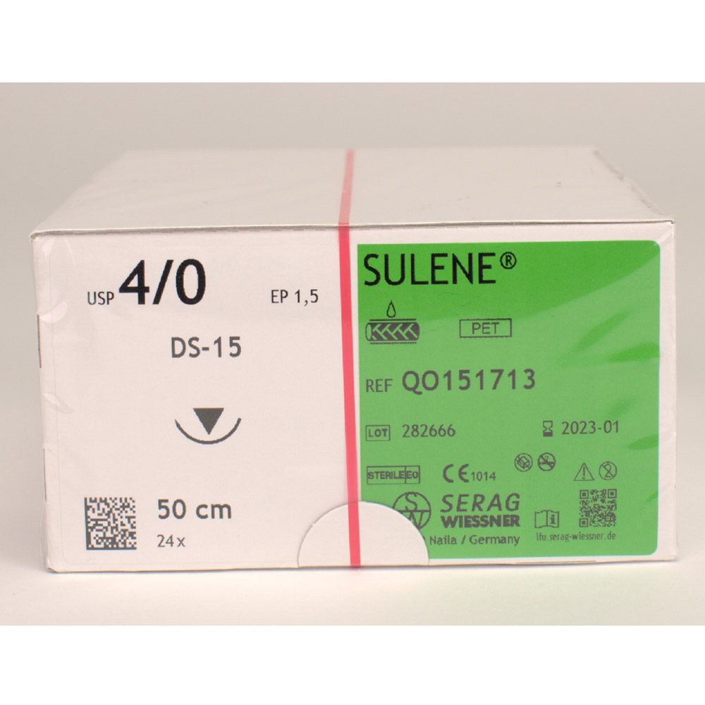 Sulene grün 4/0 DS-15 EP1,5 2Dtz