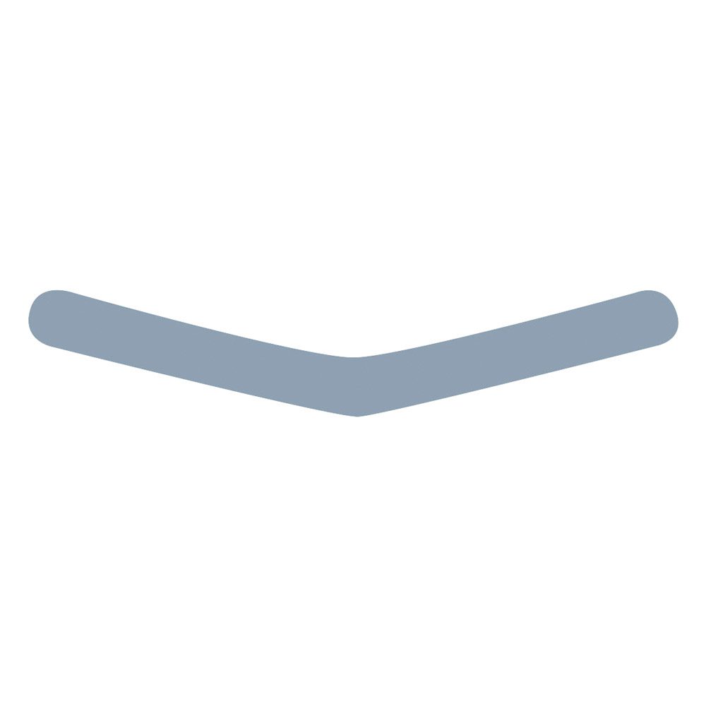 Tofflemire Slick Band regular grau, 100 Stück