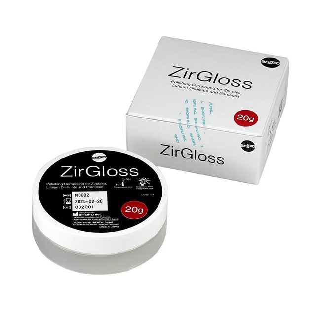ZirGloss Polierpaste, 20 g Dose