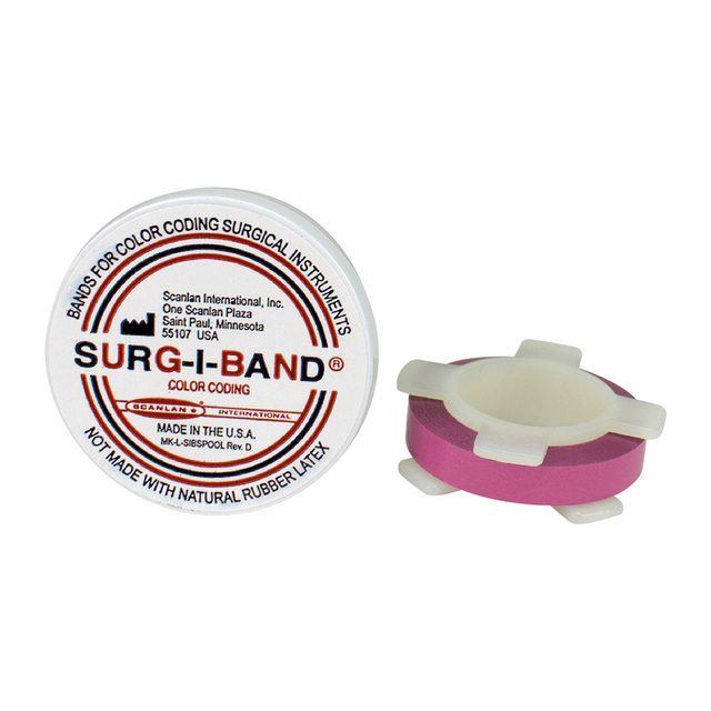 Surg-I-Band rosa 6,20m x 6mm Rolle