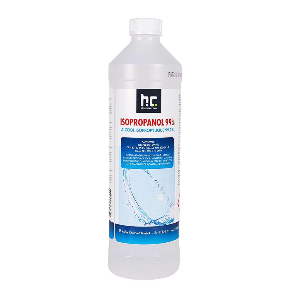Isopropanol 99,9% 1L Flasche