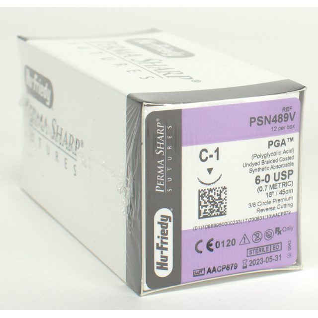 Nahtmaterial PGA 6-0 PSN489V Dtz