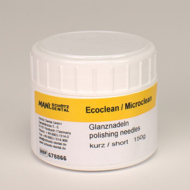 Ecoinox Glanznadeln kurz, 150 g